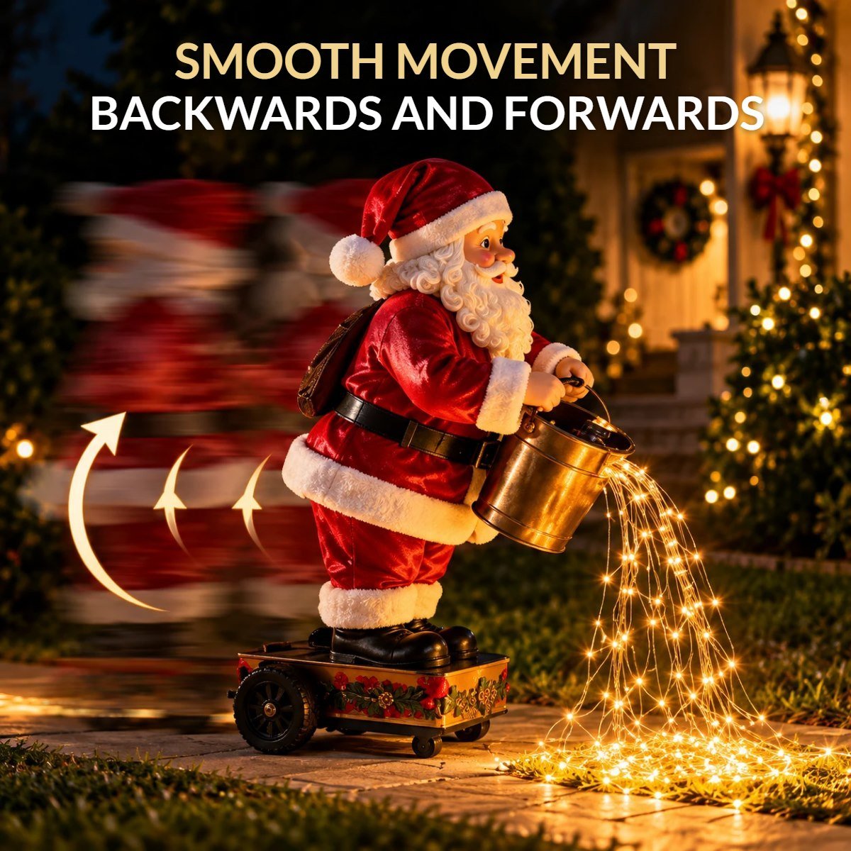 Smooth back-and-forth movement